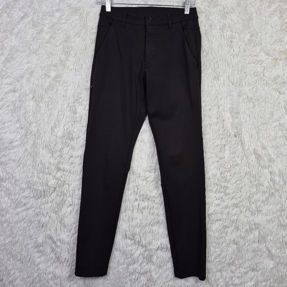 BYLT Basics Other - Bylt Everyday Pant 2.0 Mens 30x31 Tall Black Slim Fit Performance‎ Stretch